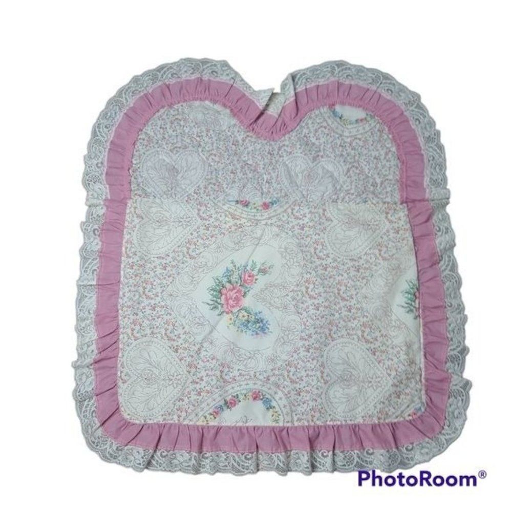 Vintage 90's Grannycore Cottagecore Pink Dainty Floral Pillowcase